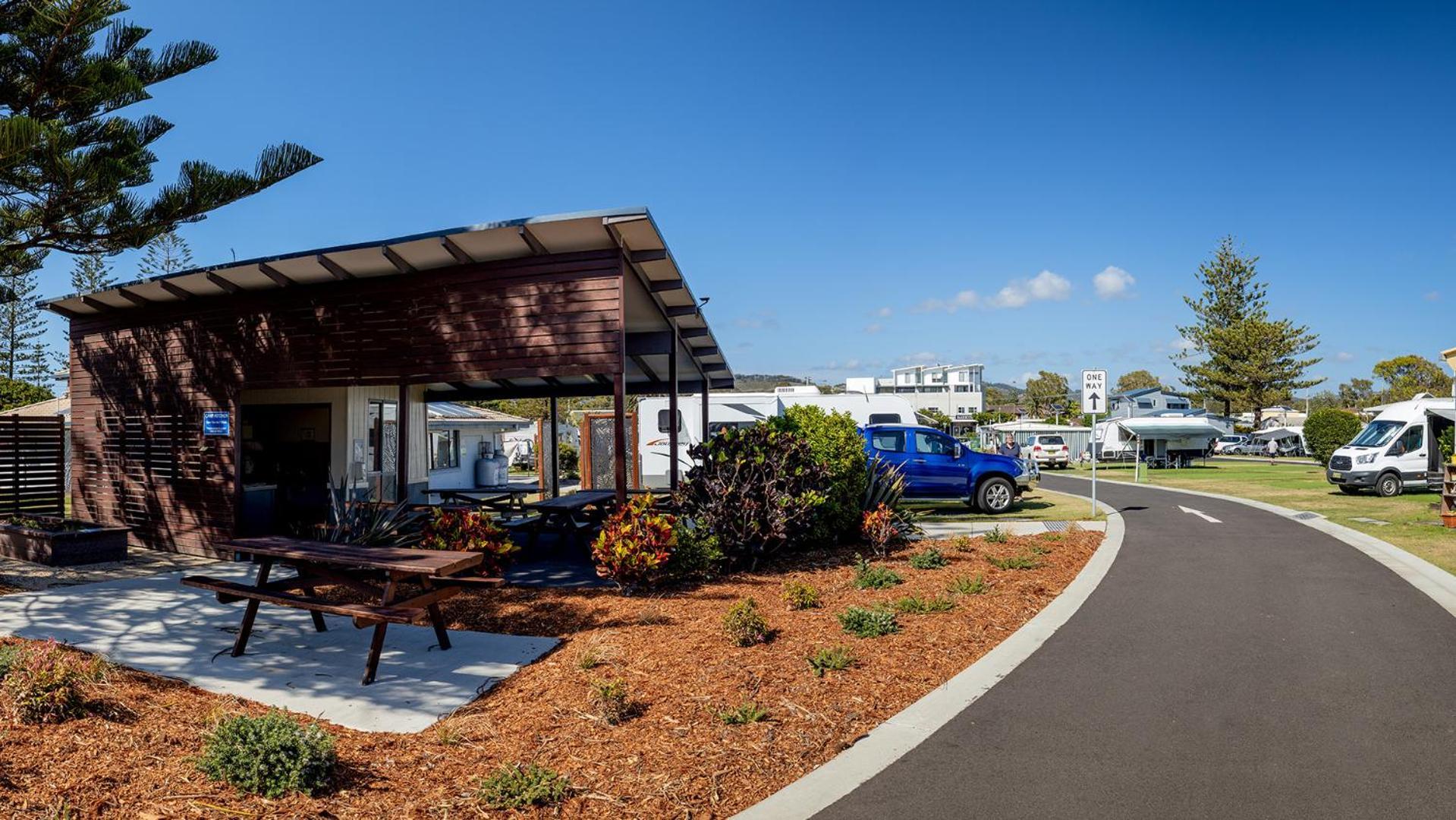 Woolgoolga Beach Holiday Park Bagian luar foto